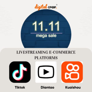 Top 3 live streaming platforms during Single's Day 2022